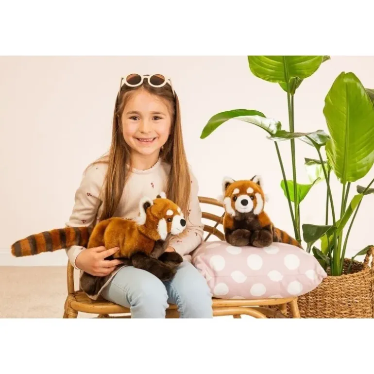 Peluche panda roux - 30 cm