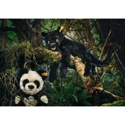 Peluche pantin Panthère Nero