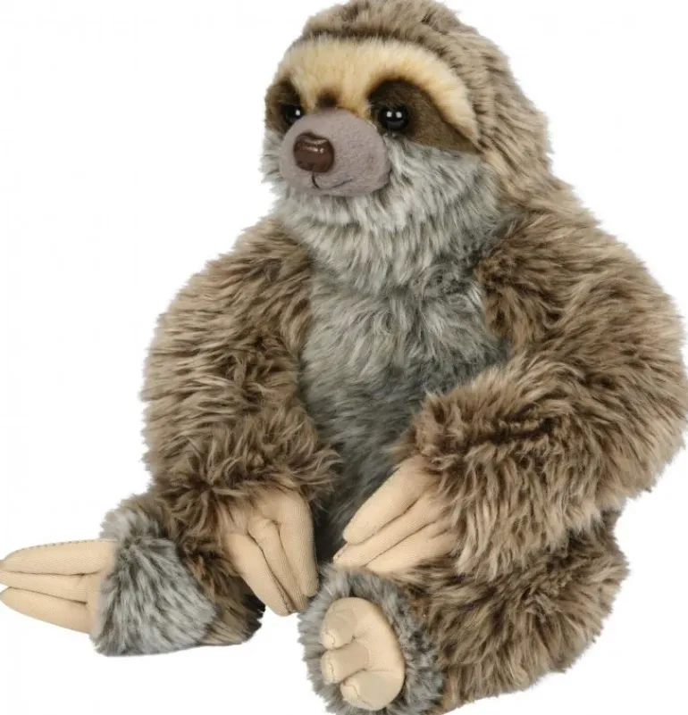 Peluche paresseux assis - 25 cm