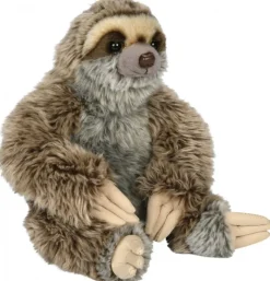 Peluche paresseux assis - 25 cm