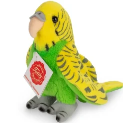 Peluche perruche verte - 13 cm
