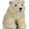 Peluche Petit Ours Polaire - 28 cm