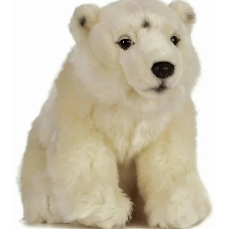 Peluche Petit Ours Polaire - 28 cm