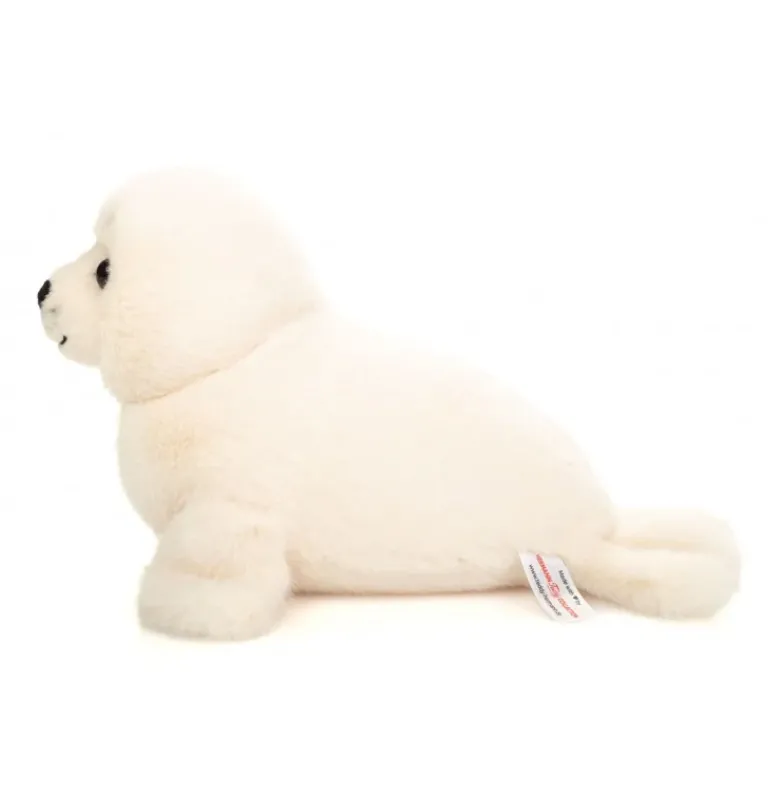 Peluche phoque blanc - 25 cm