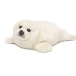 Peluche Phoque crème WWF - 38 cm