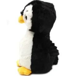 Peluche pingouin Iglou maman et son bébé noir