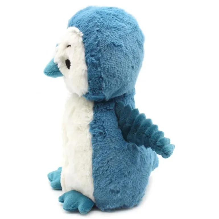 Peluche pingouin Iglou maman et son bébé bleu