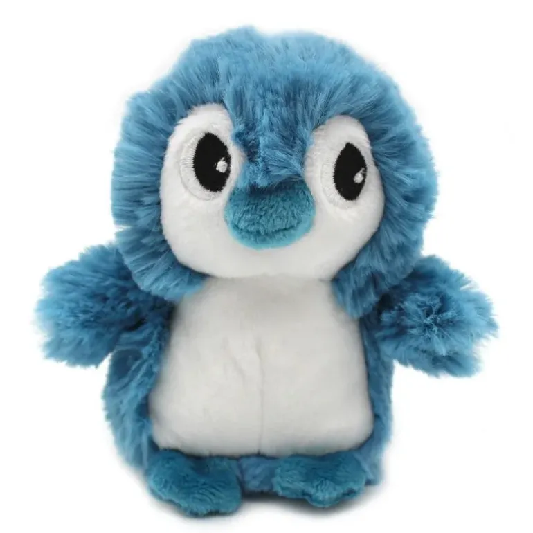 Peluche pingouin Iglou maman et son bébé bleu