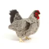 Peluche poule grise - 31 cm