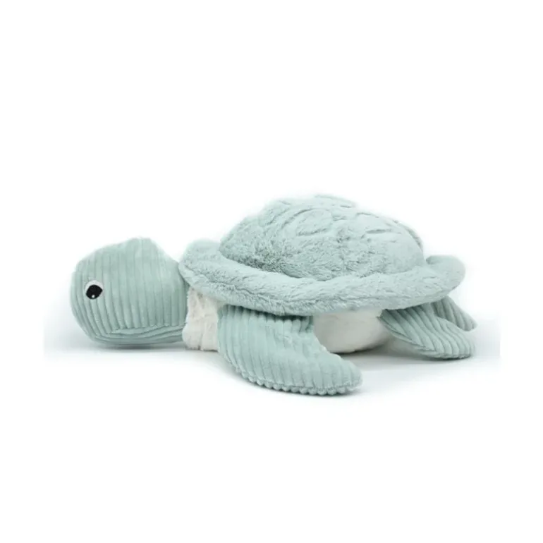 Peluche Ptipotos la tortue géante menthe Les Déglingos