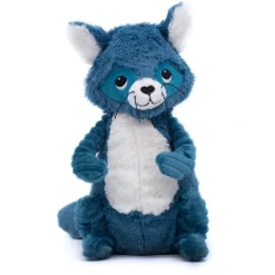 Peluche raton laveur Netoitou bleu