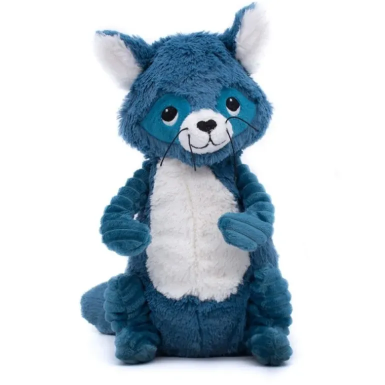 Peluche raton laveur Netoitou bleu