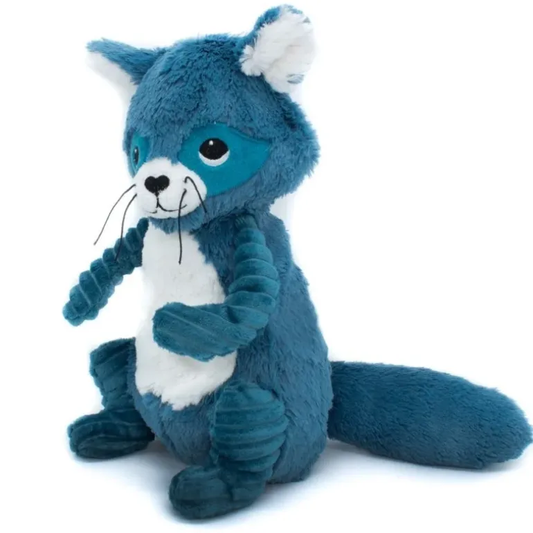 Peluche raton laveur Netoitou bleu
