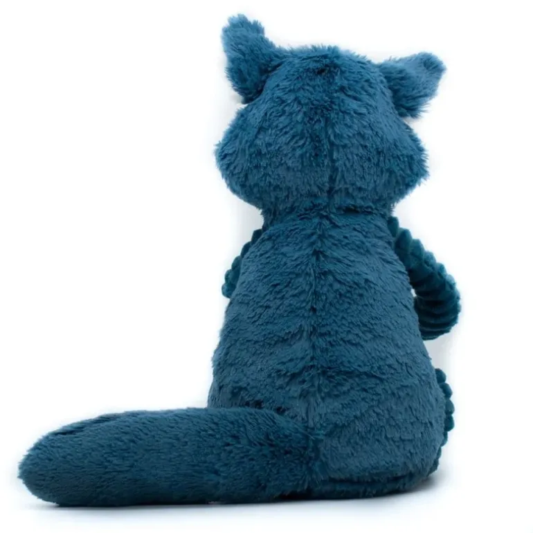 Peluche raton laveur Netoitou bleu