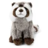 Peluche raton laveur Noir et Blanc WWF - 23 cm