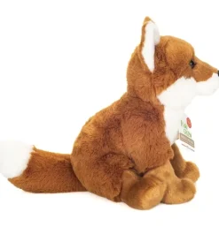 Peluche renard assis - 20 cm