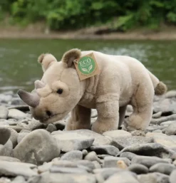 Peluche rhinocéros - 23 cm