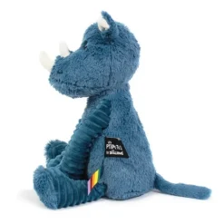 Peluche rhinocéros Grosbisou bleu