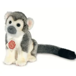 Peluche singe gris - 17 cm