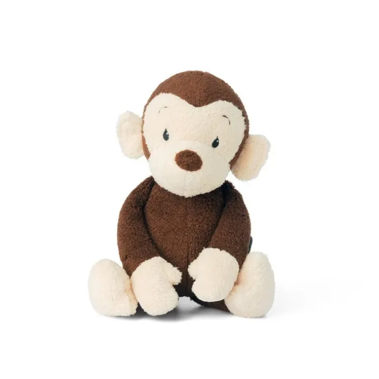 Peluche singe Mago marron sonore (couineur) - WWF Cub Club - 22 cm