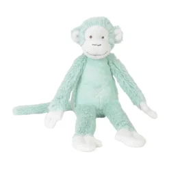 Peluche singe Mickey vert lagon - 43 cm