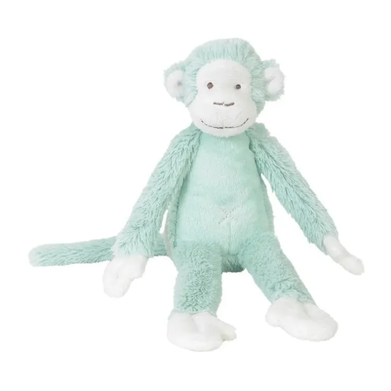 Peluche singe Mickey vert lagon - 43 cm