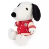 Peluche Snoopy assis avec veste universitaire - 25 cm