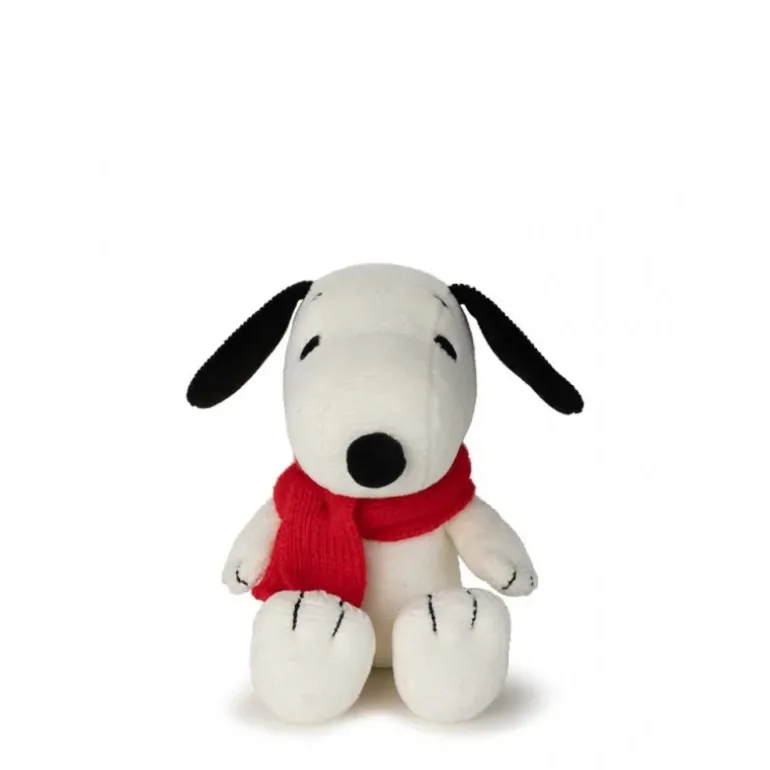 Peluche Snoopy avec écharpe - 17 cm