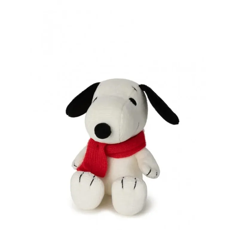 Peluche Snoopy avec écharpe - 17 cm