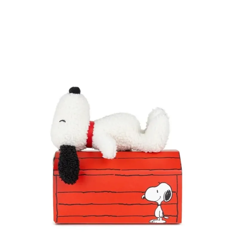 Peluche Snoopy en boîte cadeau - 17cm