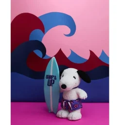 Peluche Snoopy Surfeur - 22 cm