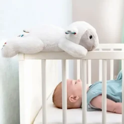 Peluche sonore Liz l'agneau