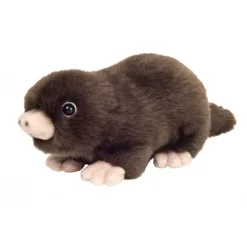 Peluche taupe - 17 cm