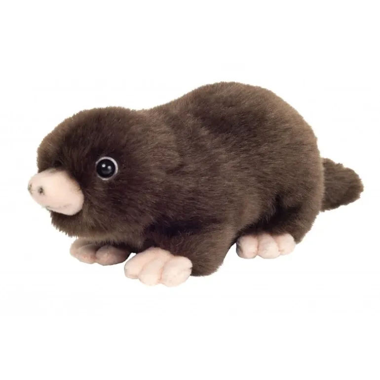Peluche taupe - 17 cm