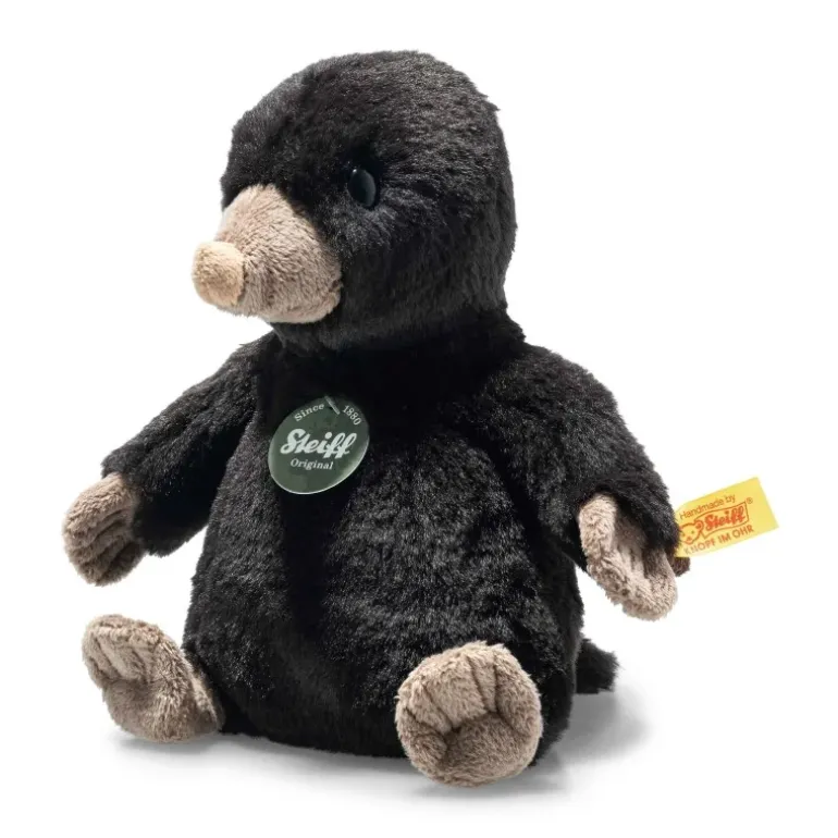 Peluche taupe Diggy - 18 cm