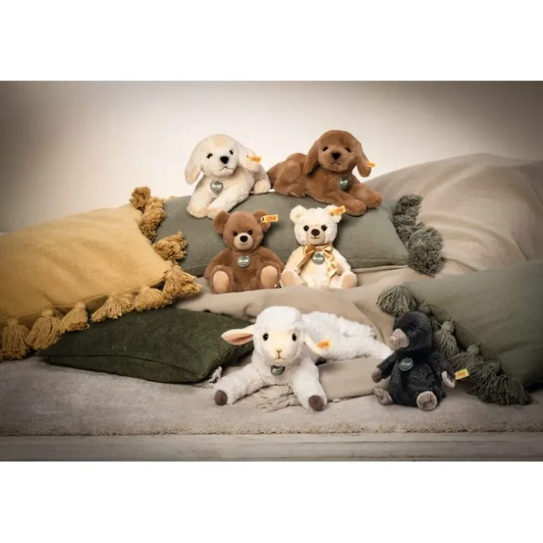Peluche taupe Diggy - 18 cm