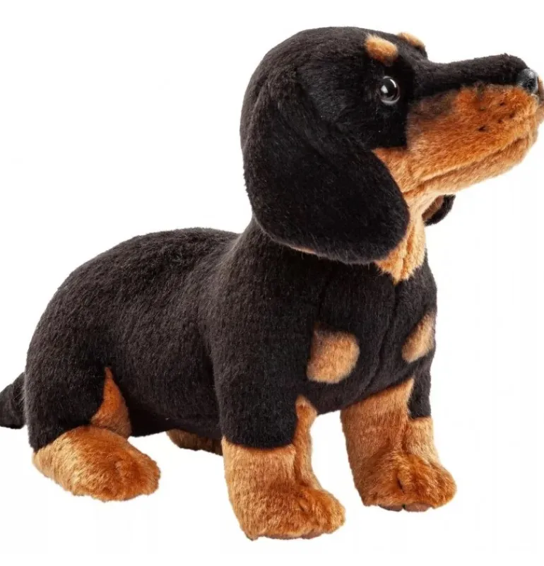 Peluche teckel - 27 cm