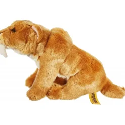Peluche Tigre à Dents de Sabre - 34 cm