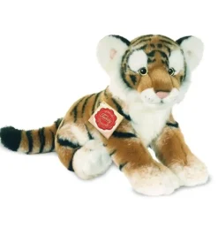 Peluche tigre brun - 32 cm