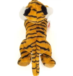 Peluche tigre couché - 33 cm