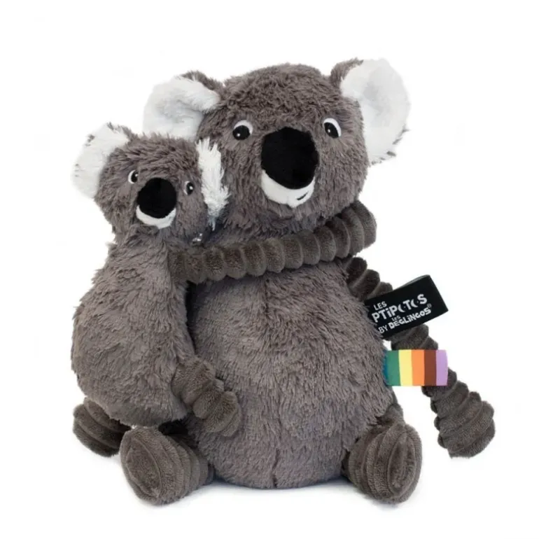 Peluche Trankilou le koala gris Les Déglingos
