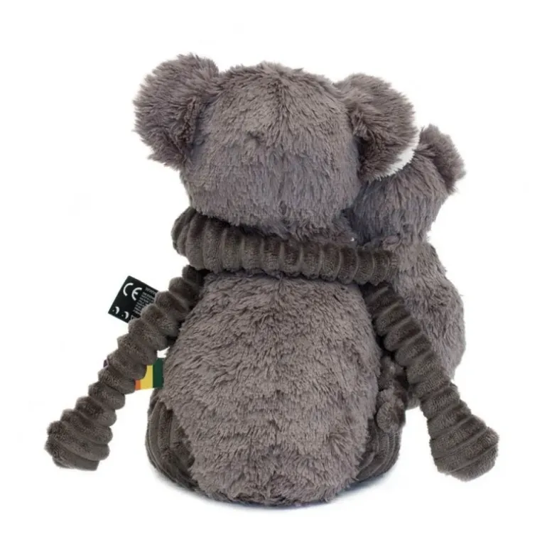 Peluche Trankilou le koala gris Les Déglingos