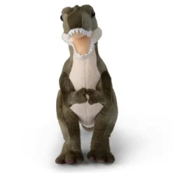 peluche T-Rex vert WWW - 23 cm