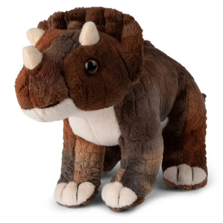 Peluche Triceratops Marron/Beige WWF - 15 cm