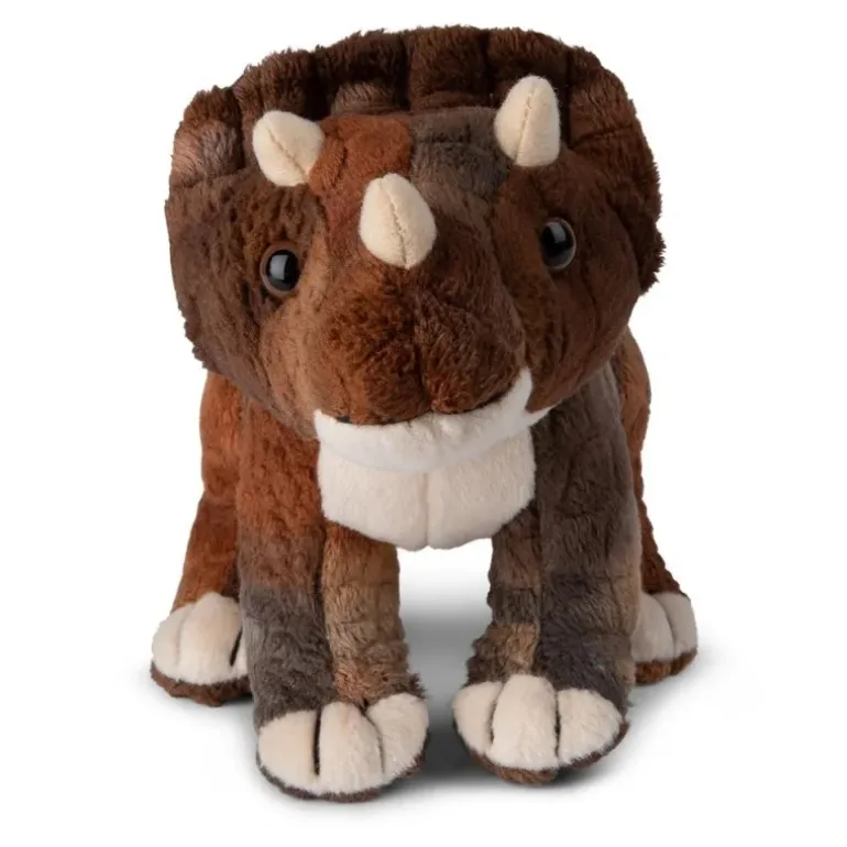Peluche Triceratops Marron/Beige WWF - 15 cm