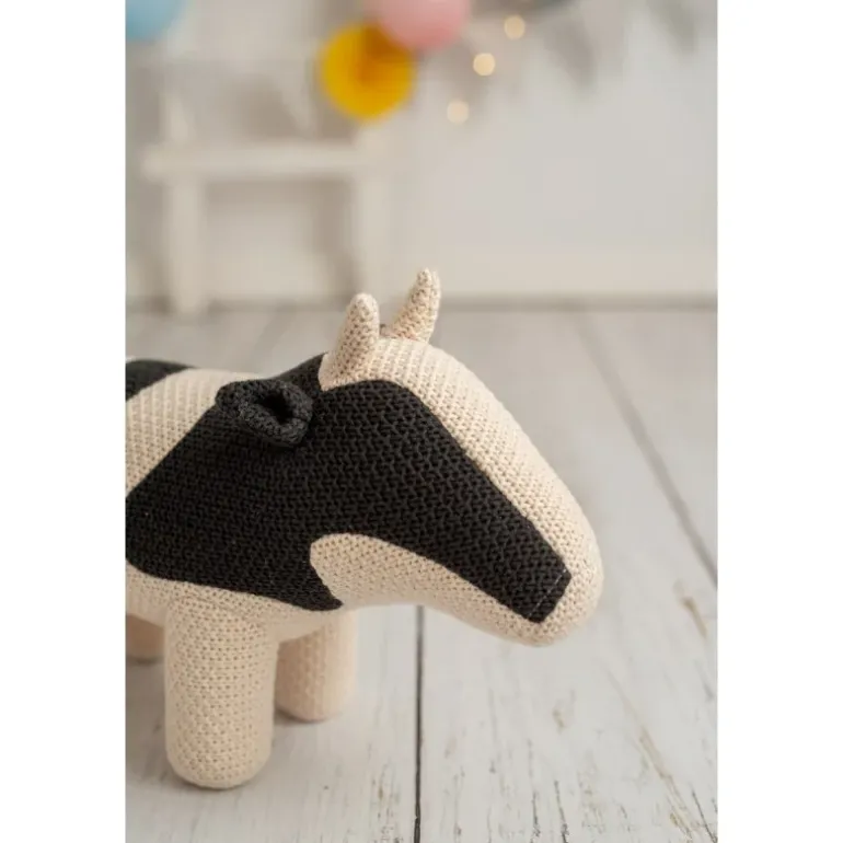 Peluche vache en crochet MINI