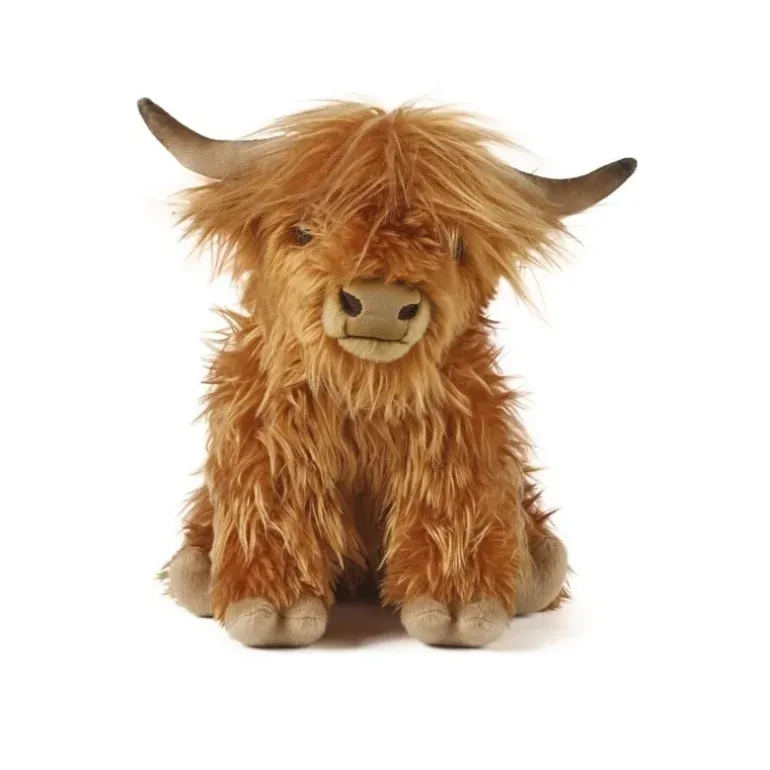 Peluche vache Highland - 32cm