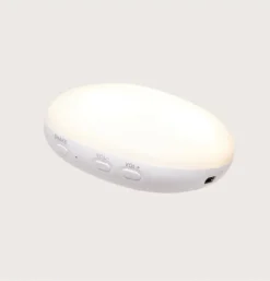 Peluche veilleuse bruit blanc phoque - blanc polaire