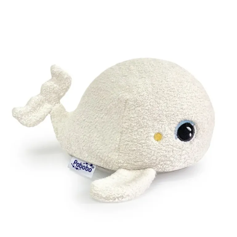 Peluche veilleuse et bruits blancs Béluga - Pabobo