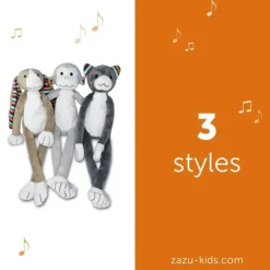 Peluche veilleuse musicale Bo le lapin